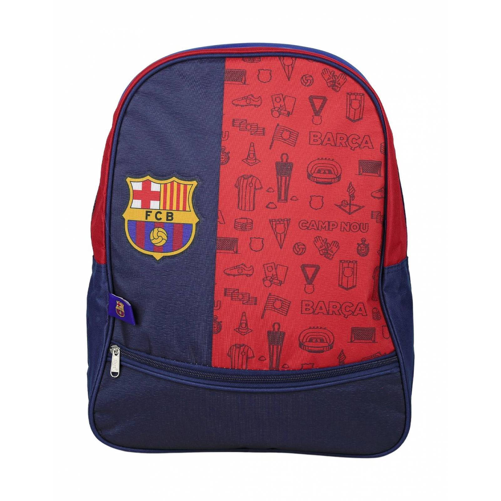 Mochila Escolar Unisex Multicolor Salvaje Tentación 52804403 Azul Rojo 1