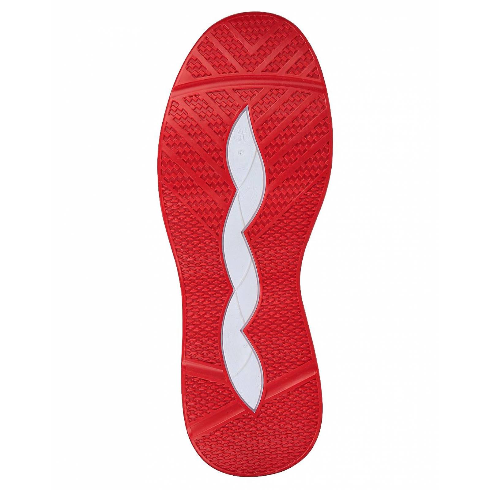 Tenis Moda Piso Hombre Blanco Textil Black 06703701 