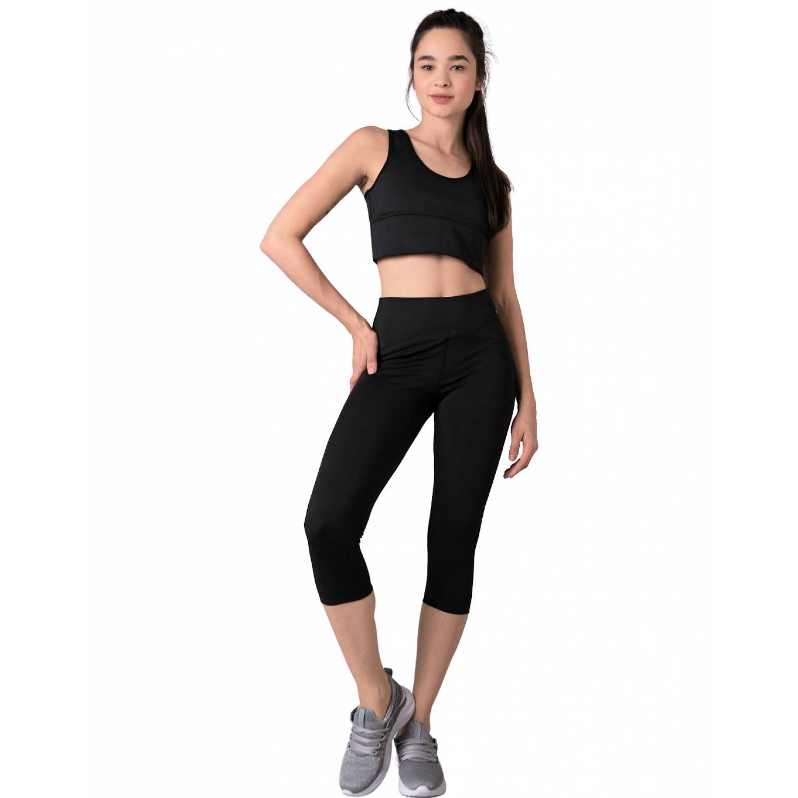 Capri Deportivo Mujer Negro Salvaje Tentación 56504303 