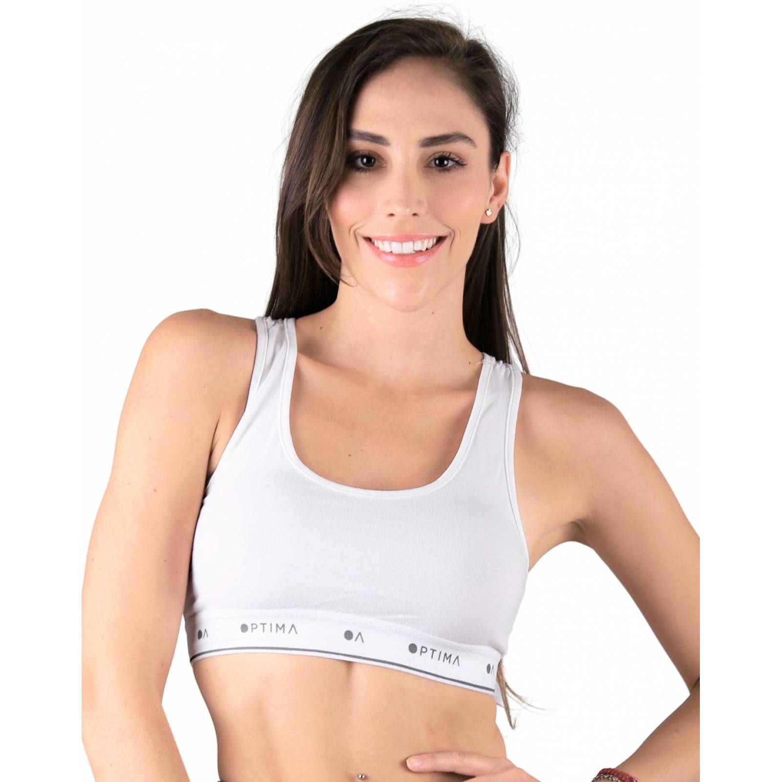 Top Mujer Básico Blanco Optima 56503817 