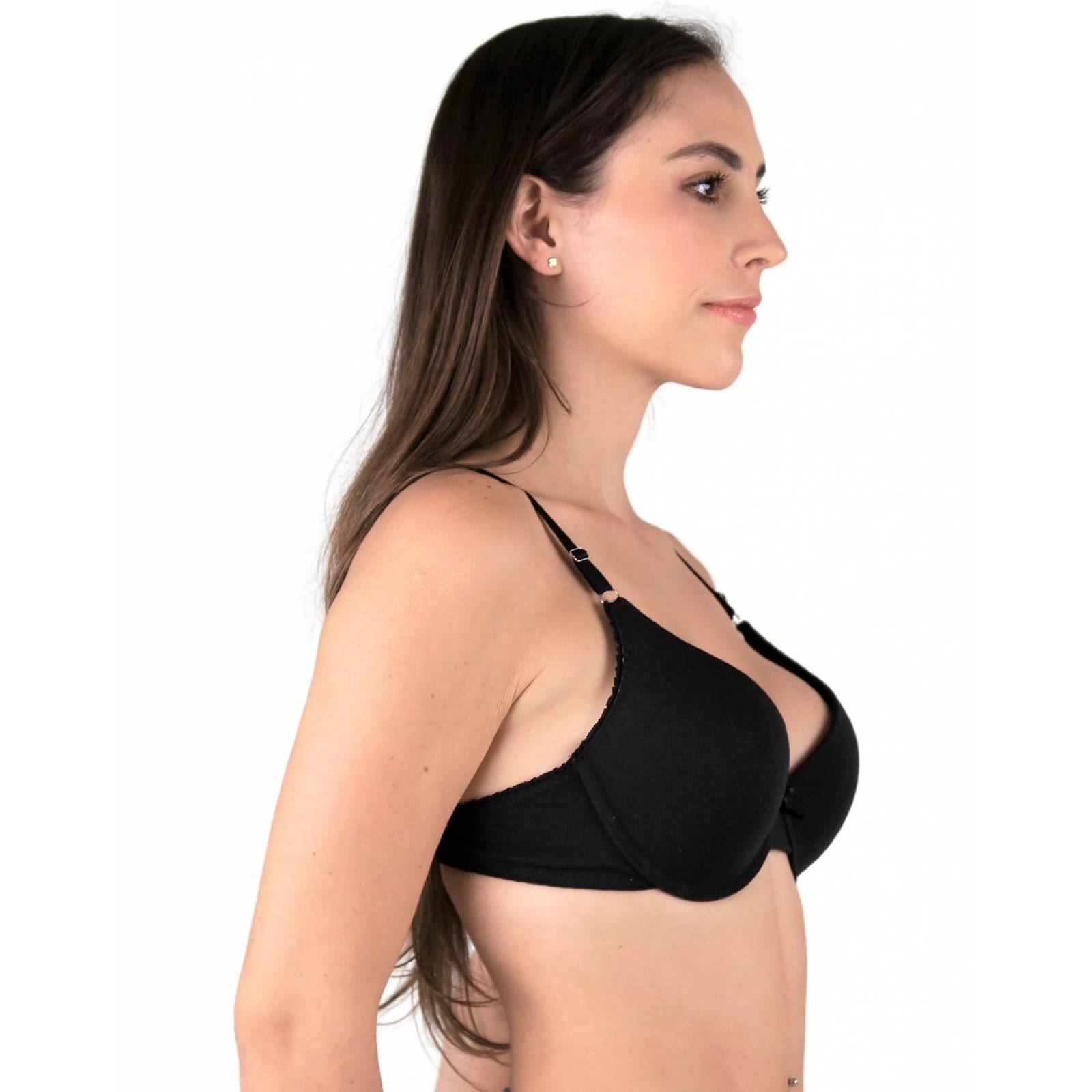 Brassiere Mujer Básico Negro Tops & Bottoms 56503406