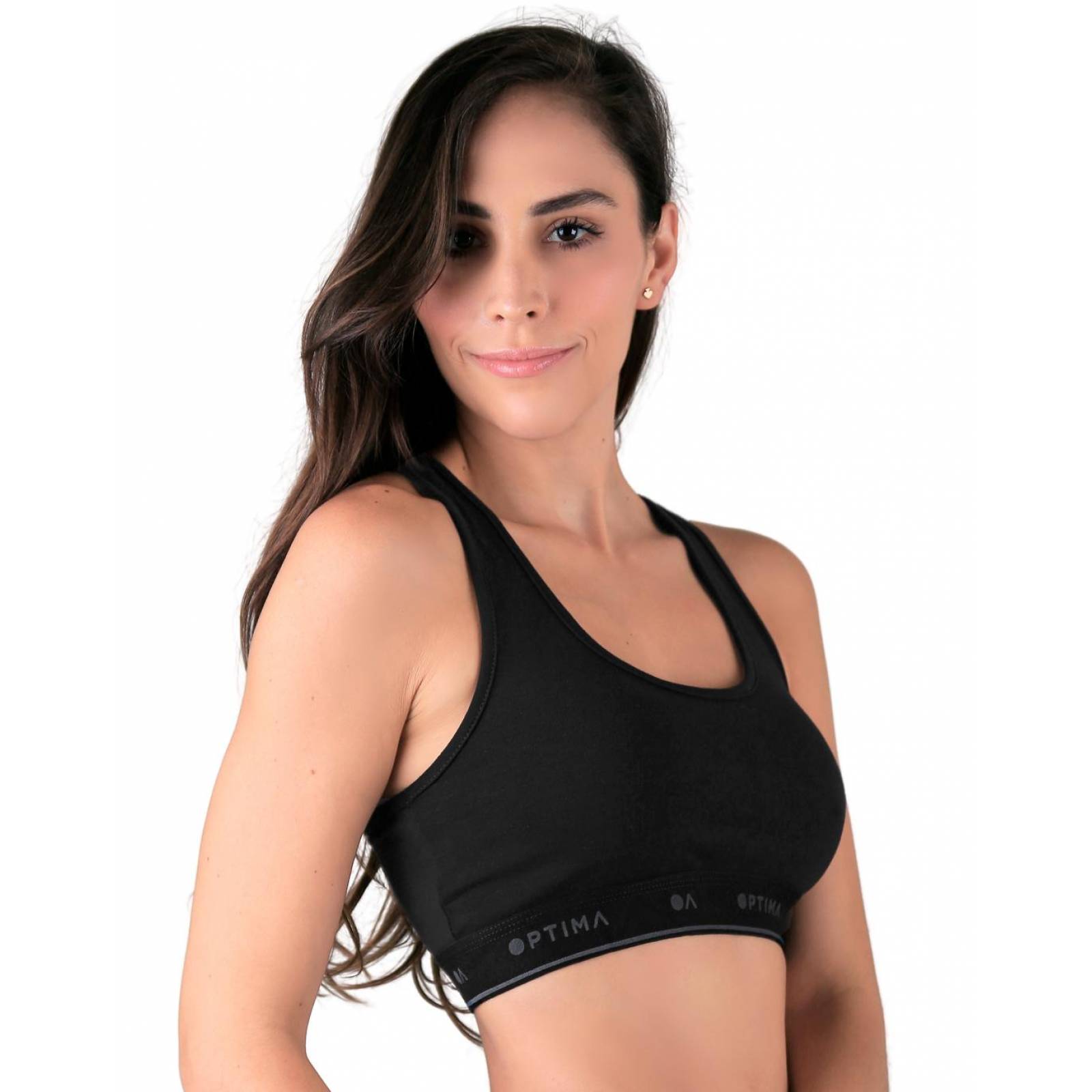Top Mujer Básico Negro Optima 56503814 