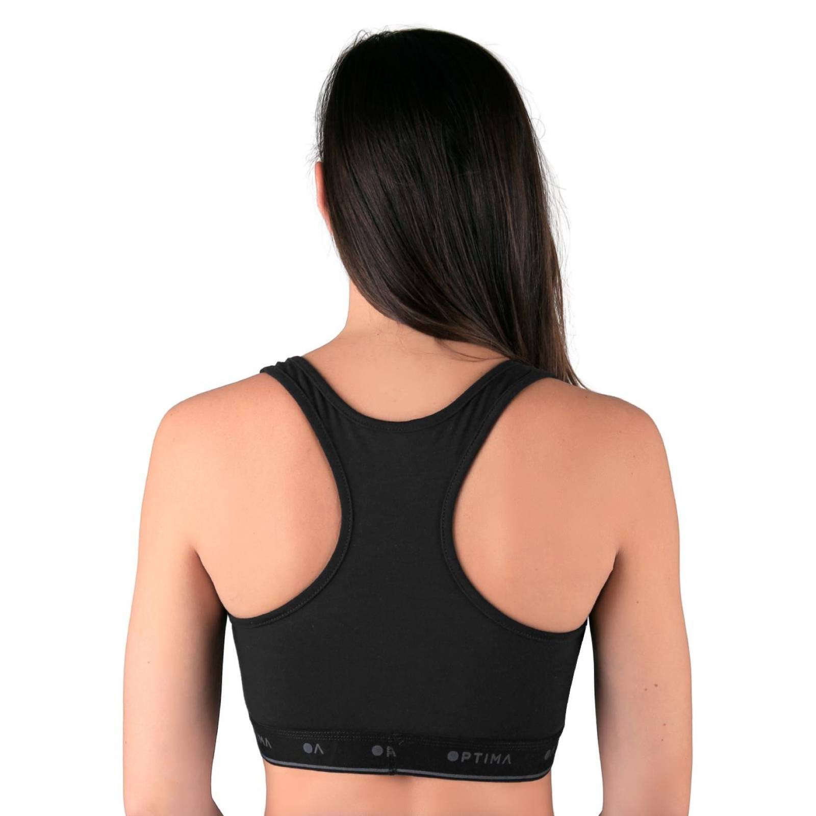 Top Mujer Básico Negro Optima 56503814 