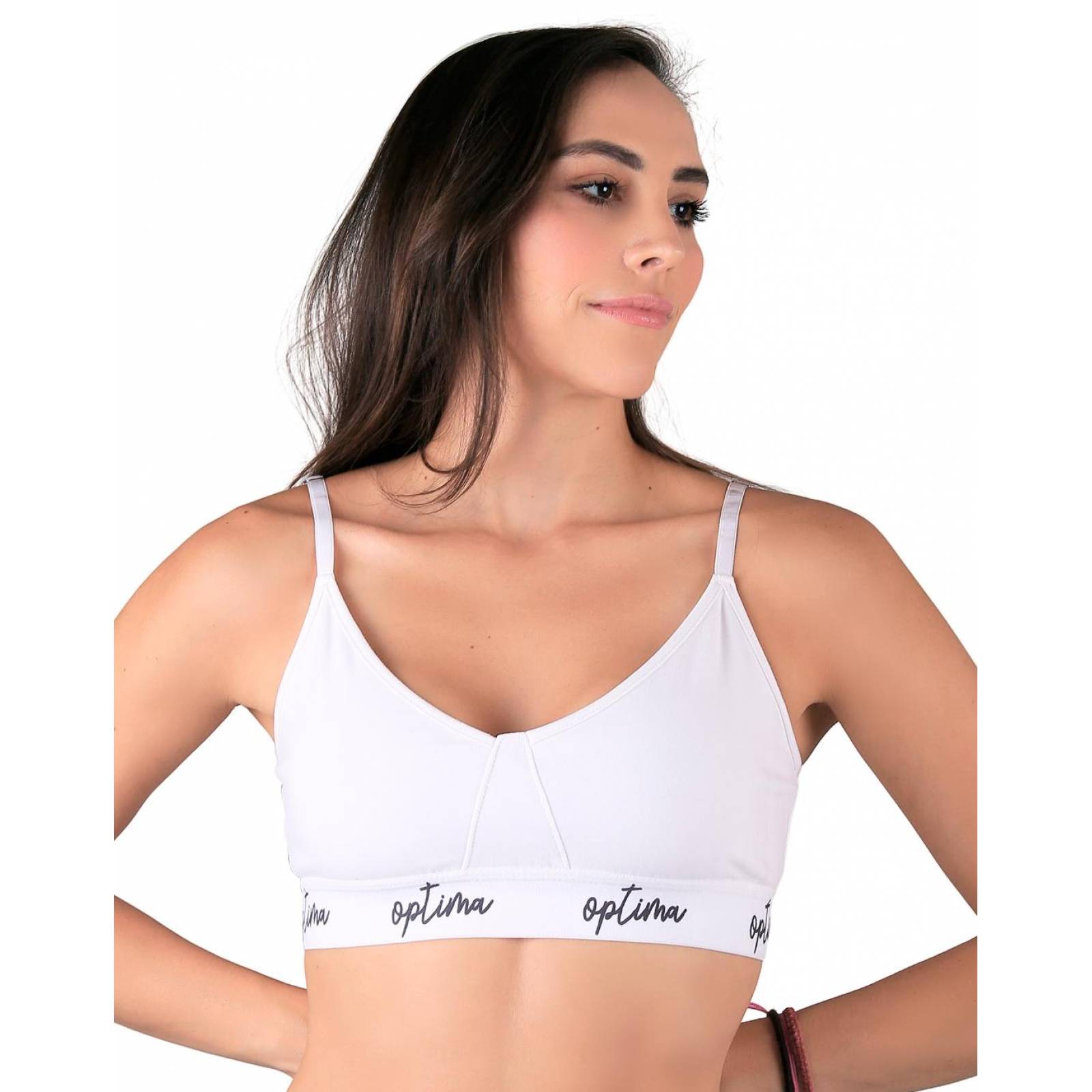 Top Mujer Básico Blanco Optima 56503832 