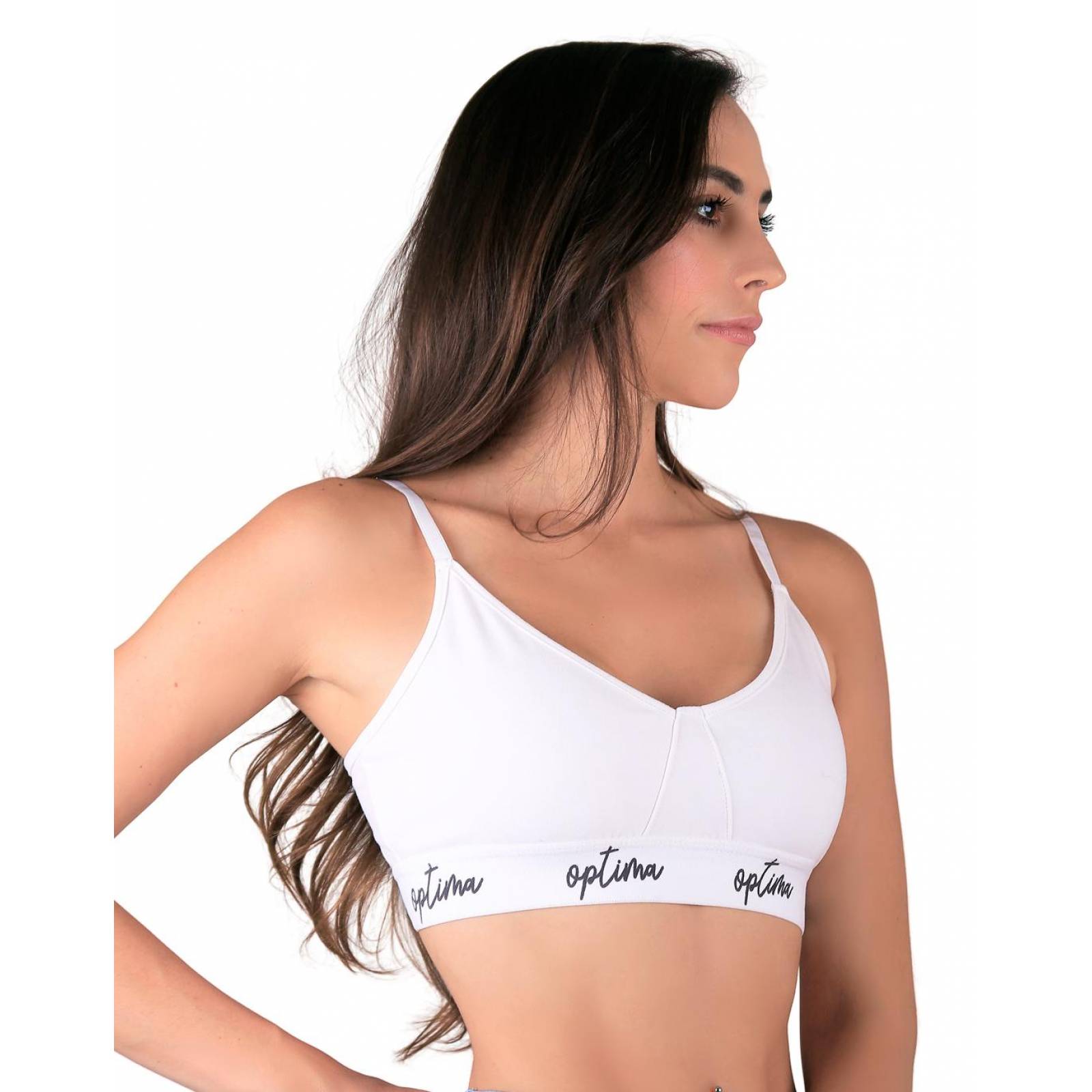 Top Mujer Básico Blanco Optima 56503832 