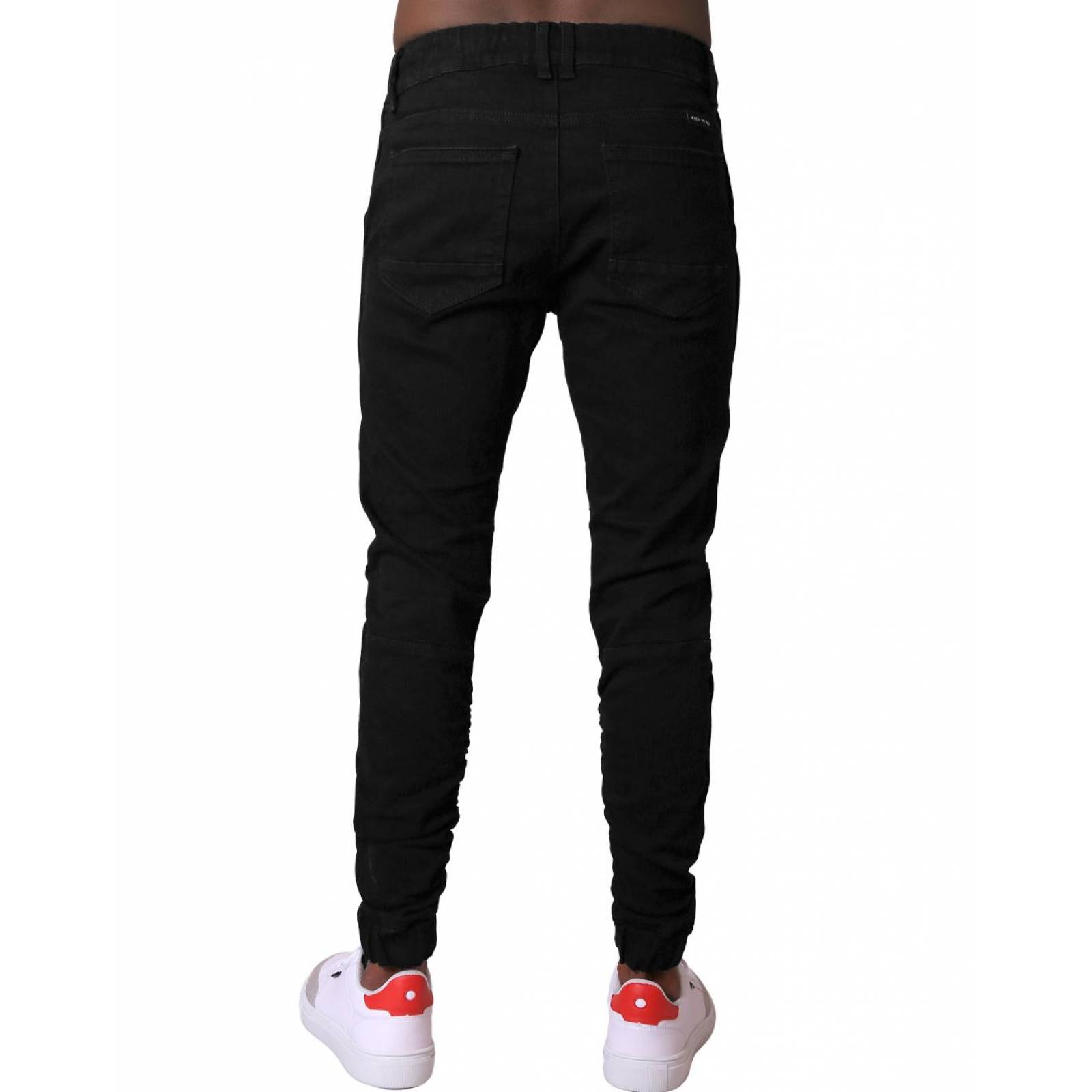 Jeans Moda Jogger Hombre Negro Salvaje Tentación 71804227 