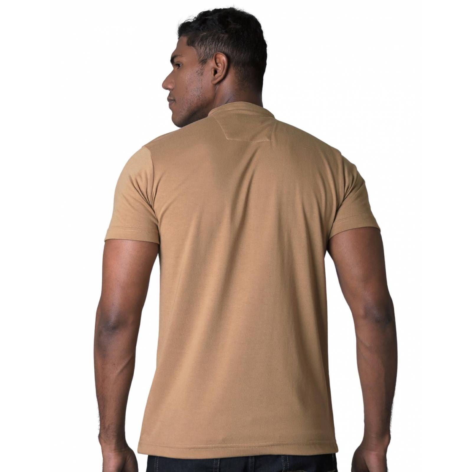 Playera Moda Camiseta Hombre Café Stfashion 71604270