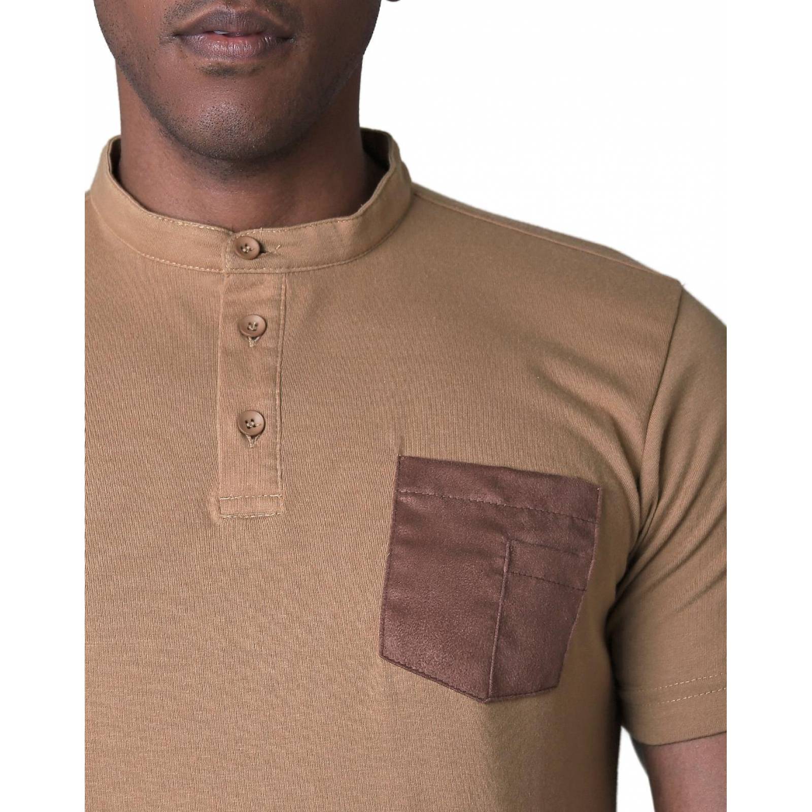 Playera Moda Camiseta Hombre Café Stfashion 71604270