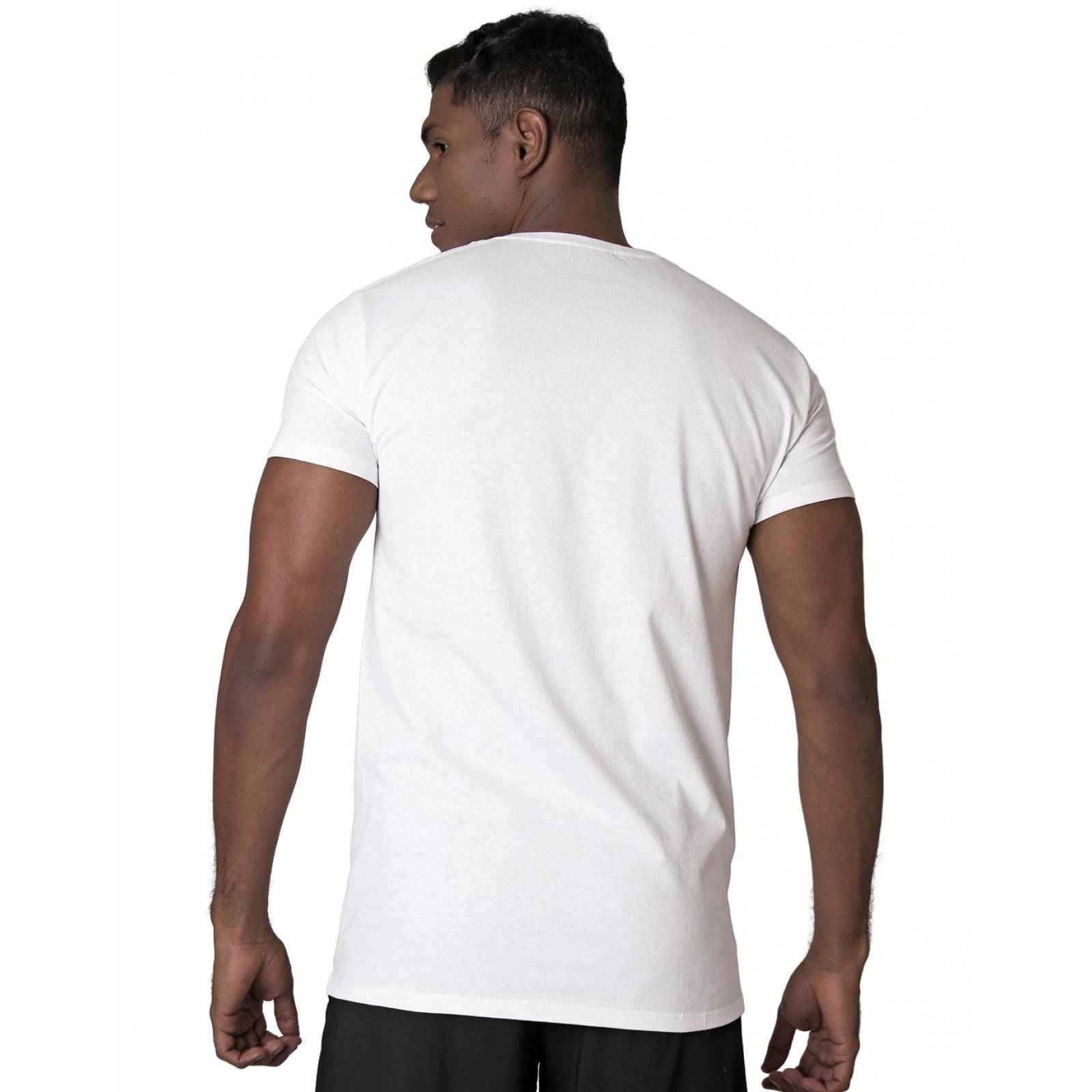 Playera Hombre Básico Blanco Optima 56504247 