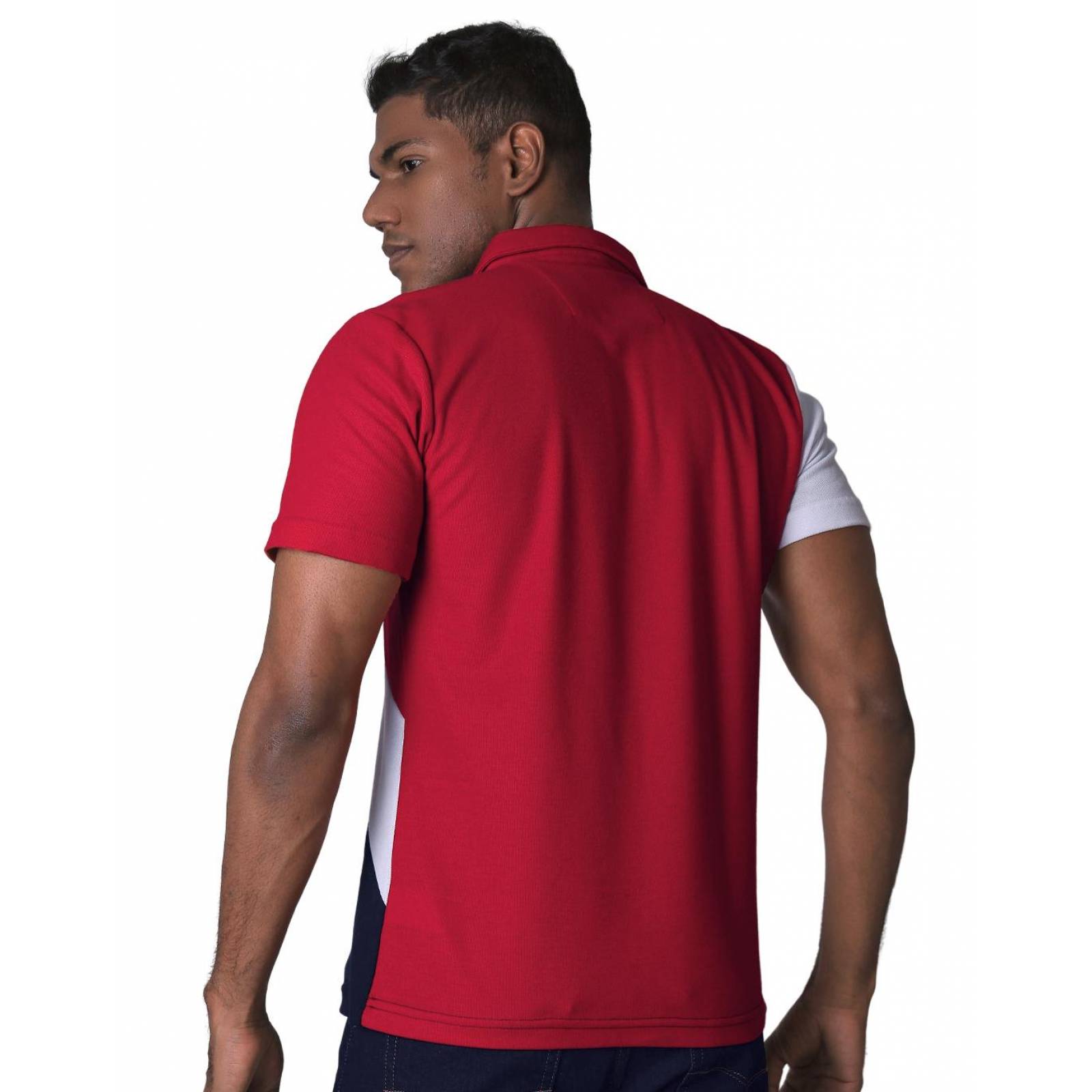 Playera Moda Polo Hombre Rojo Stfashion 71604261 