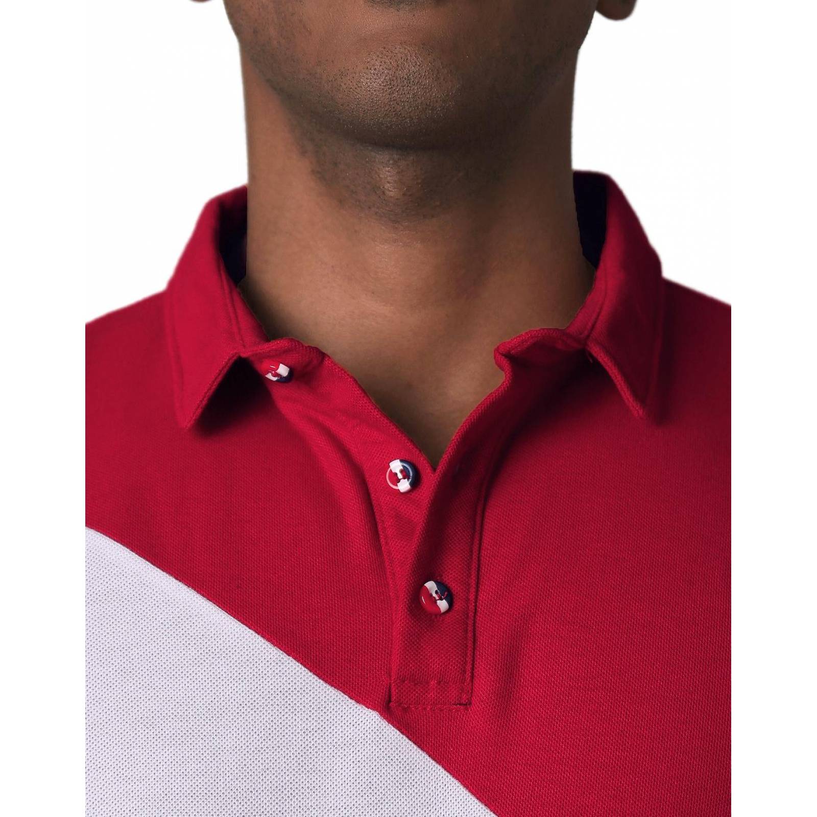 Playera Moda Polo Hombre Rojo Stfashion 71604261 