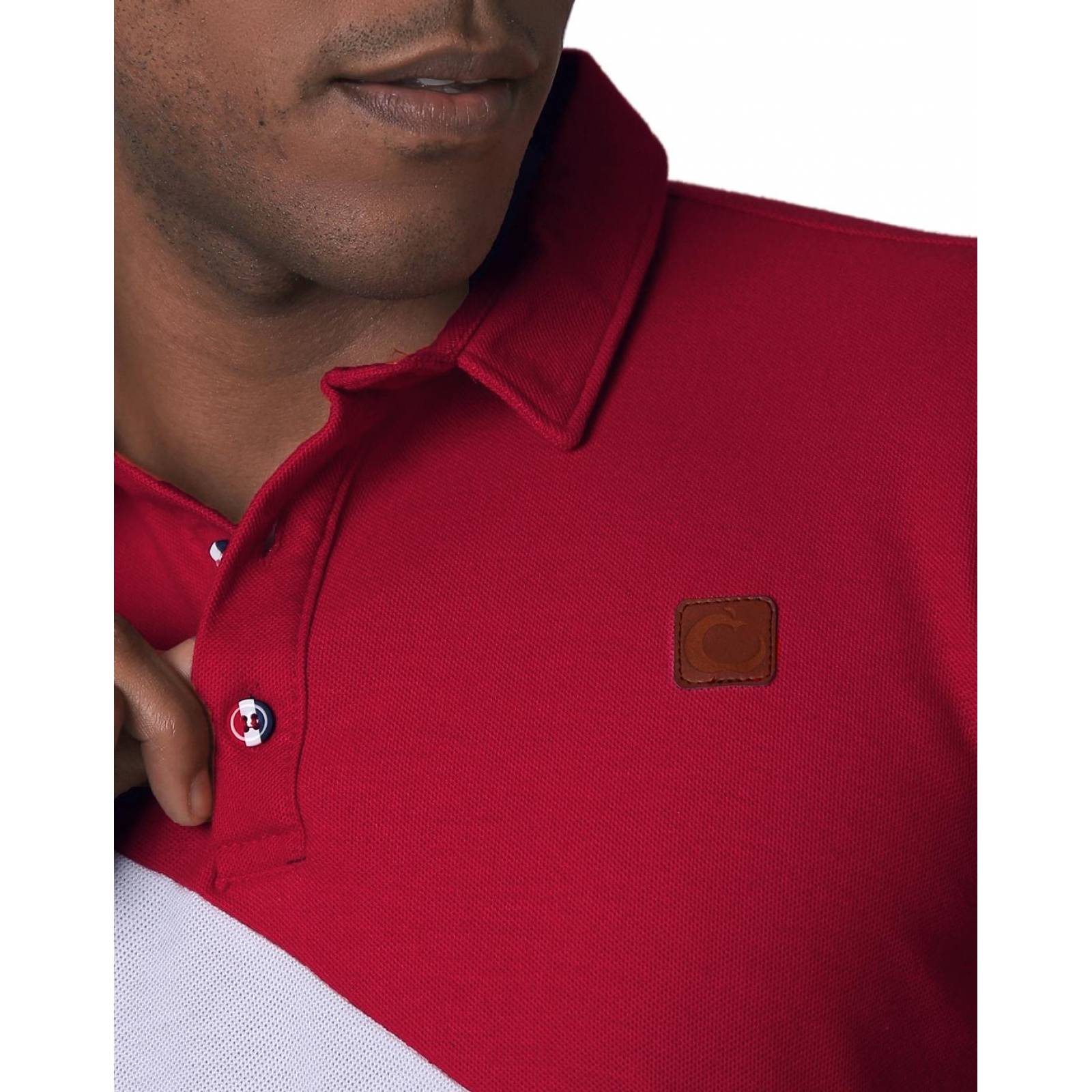 Playera Moda Polo Hombre Rojo Stfashion 71604261 