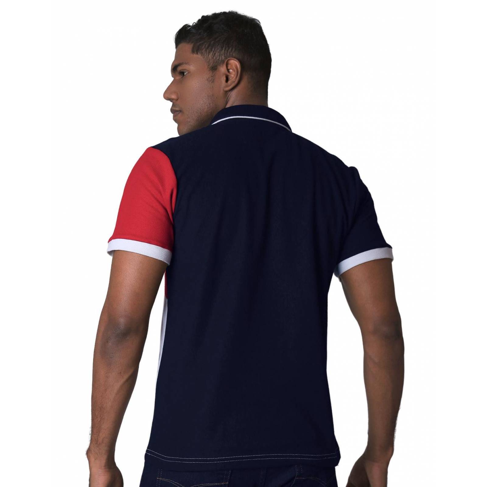 Playera Hombre Moda Polo Azul Stfashion 71604262 
