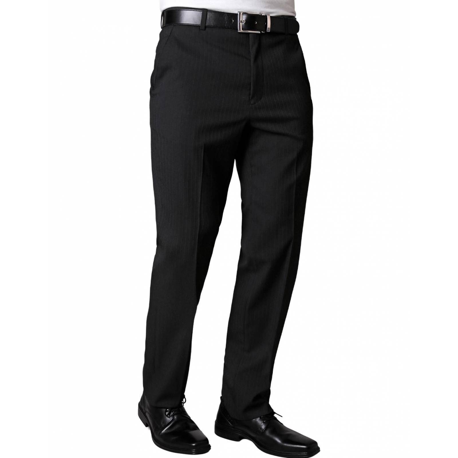 Pantalón Vestir Slim Hombre Negro Yale 66704201 