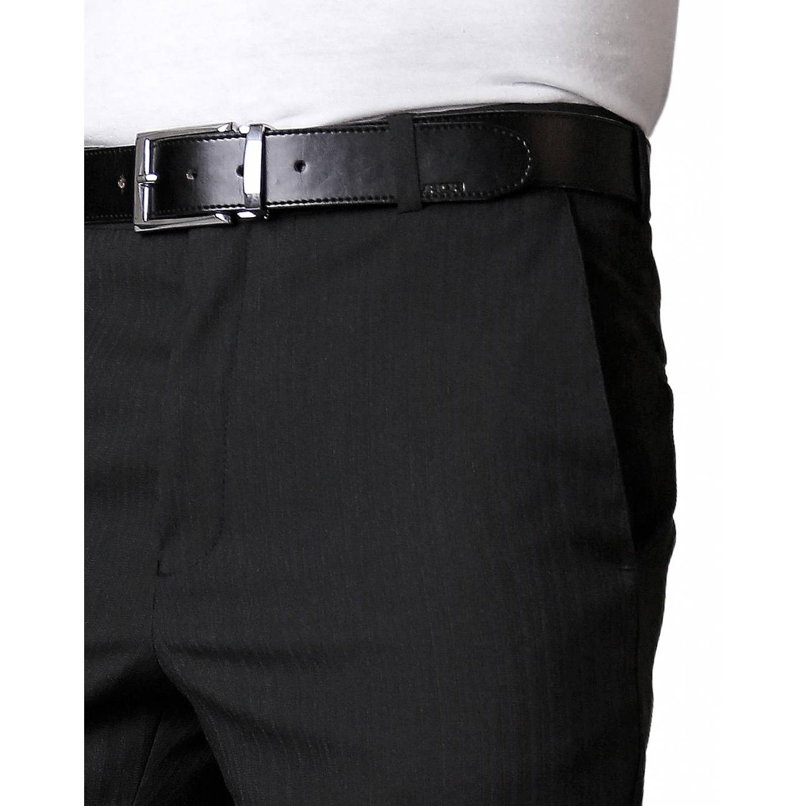 Pantalón Vestir Slim Hombre Negro Yale 66704201 