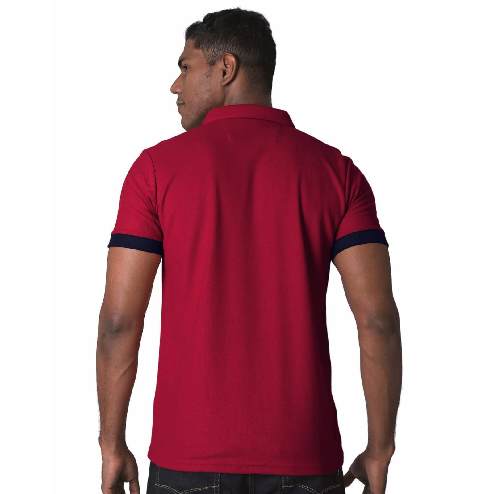 Playera Hombre Moda Polo Rojo Stfashion 71604254 