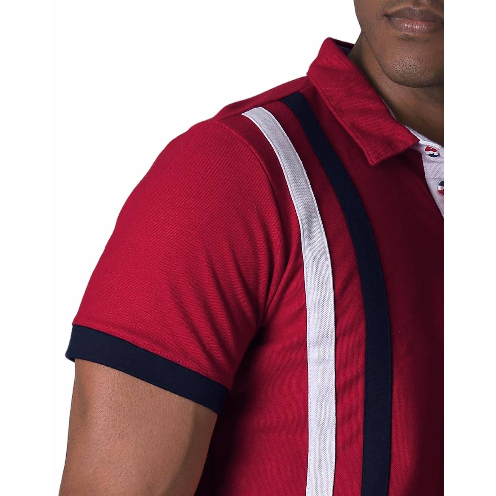 Playera Hombre Moda Polo Rojo Stfashion 71604254 