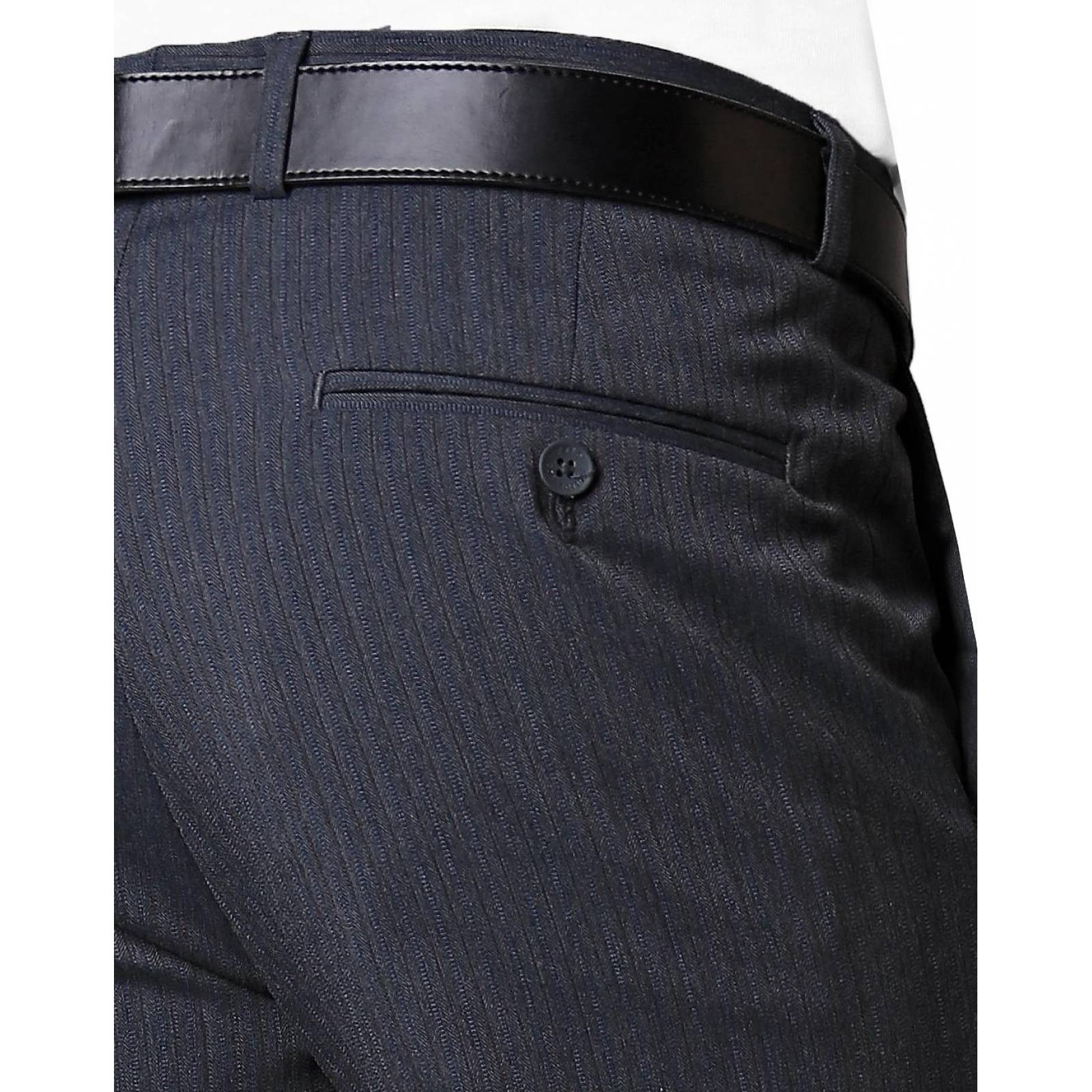 Pantalón Vestir Slim Hombre Gris Yale 66704200