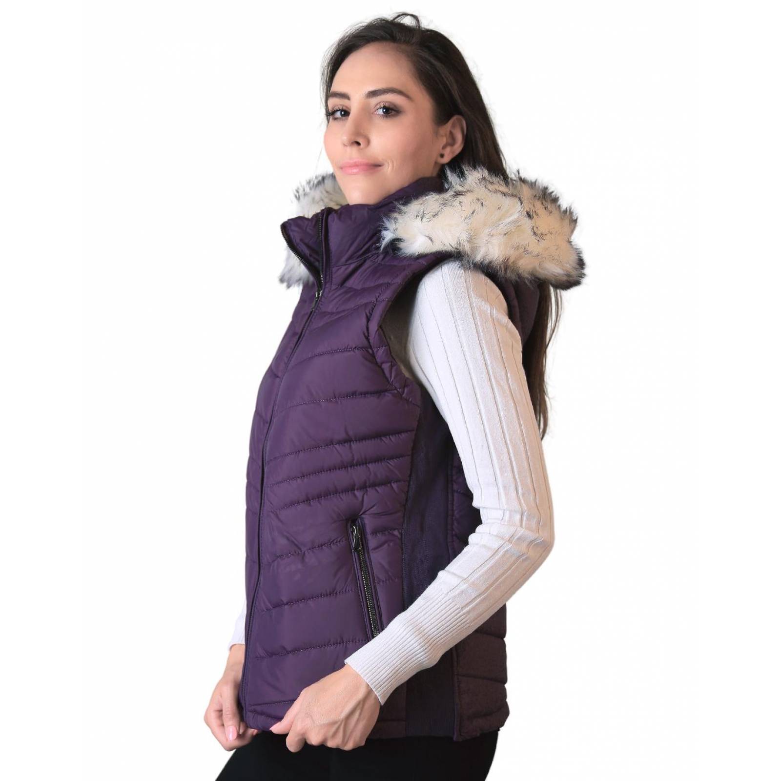 Chaleco Mujer Morado Salvaje Tentación 50704485 