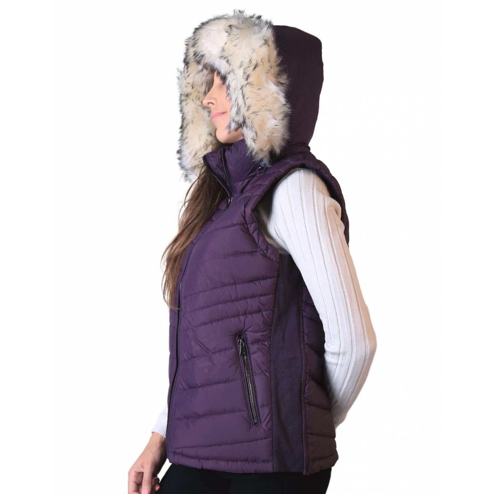 Chaleco Mujer Morado Salvaje Tentación 50704485 