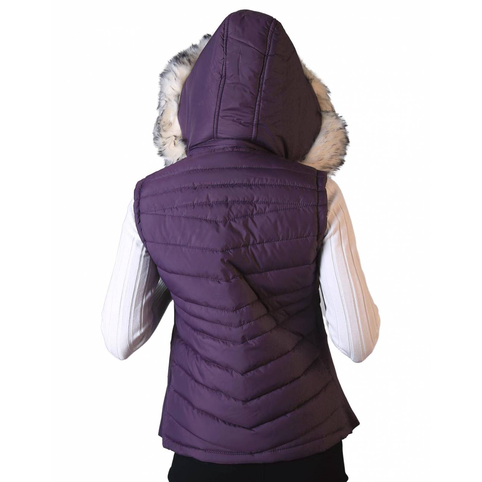 Chaleco Mujer Morado Salvaje Tentación 50704485 