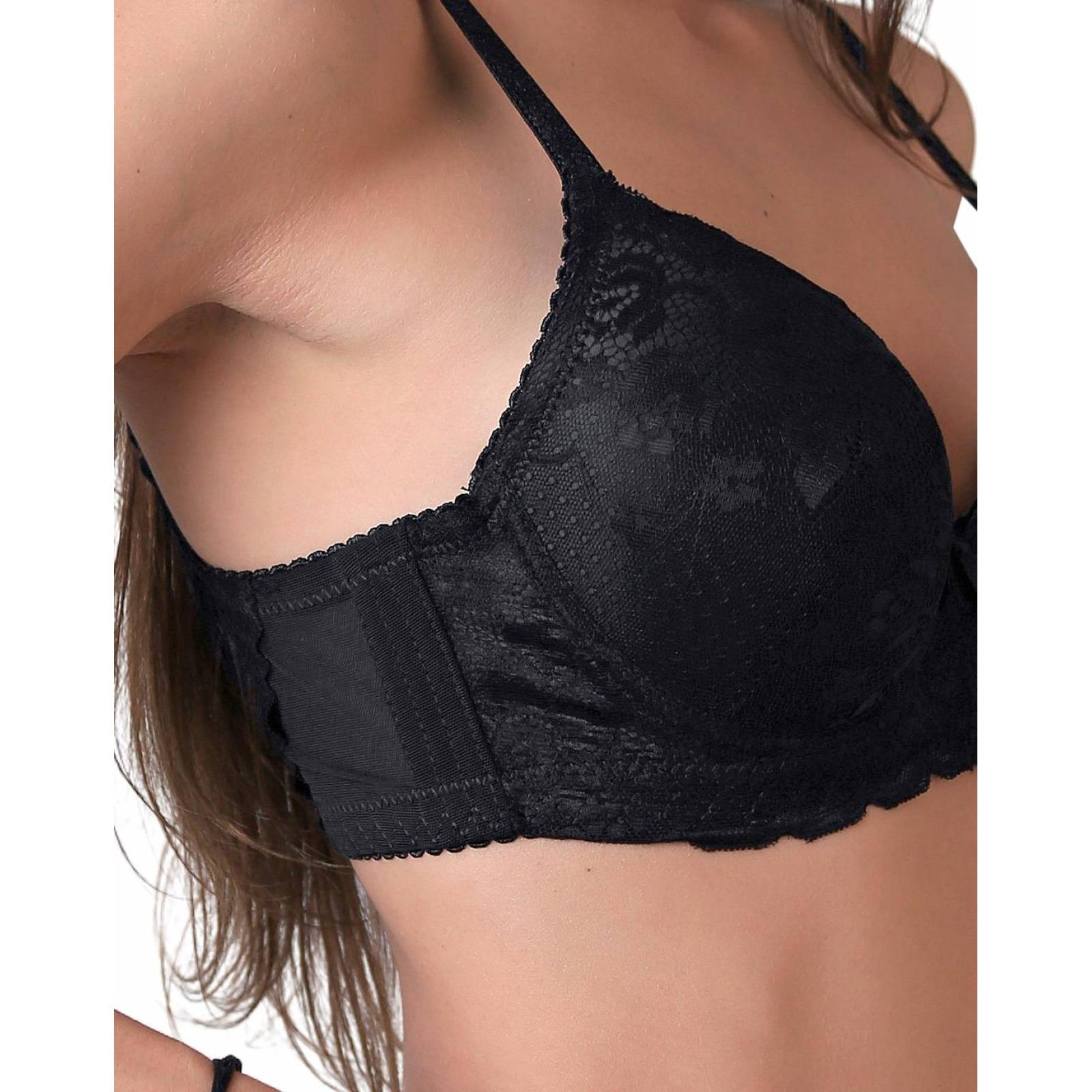Brassiere Mujer Básico Negro Carnival 68300380