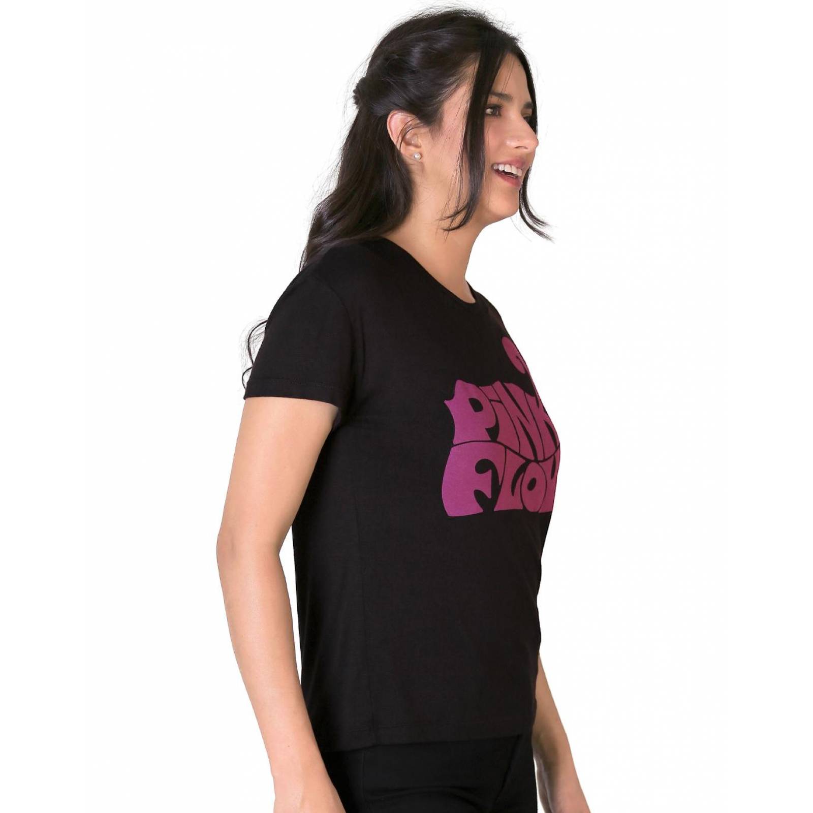 Playera Pink Floyd Moda Camiseta Mujer Negro Toxic 51604406