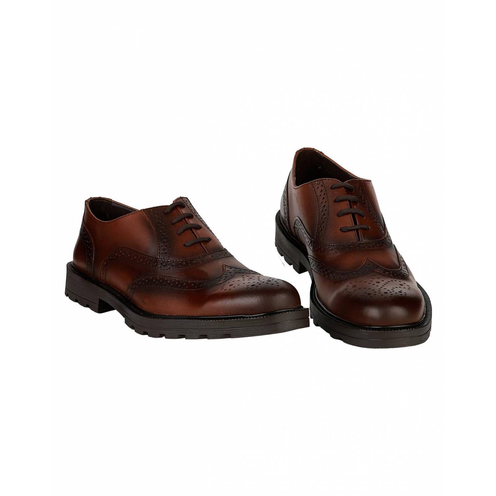 Zapato Oxford Hombre Café Piel Cristian Gallery 14003701 