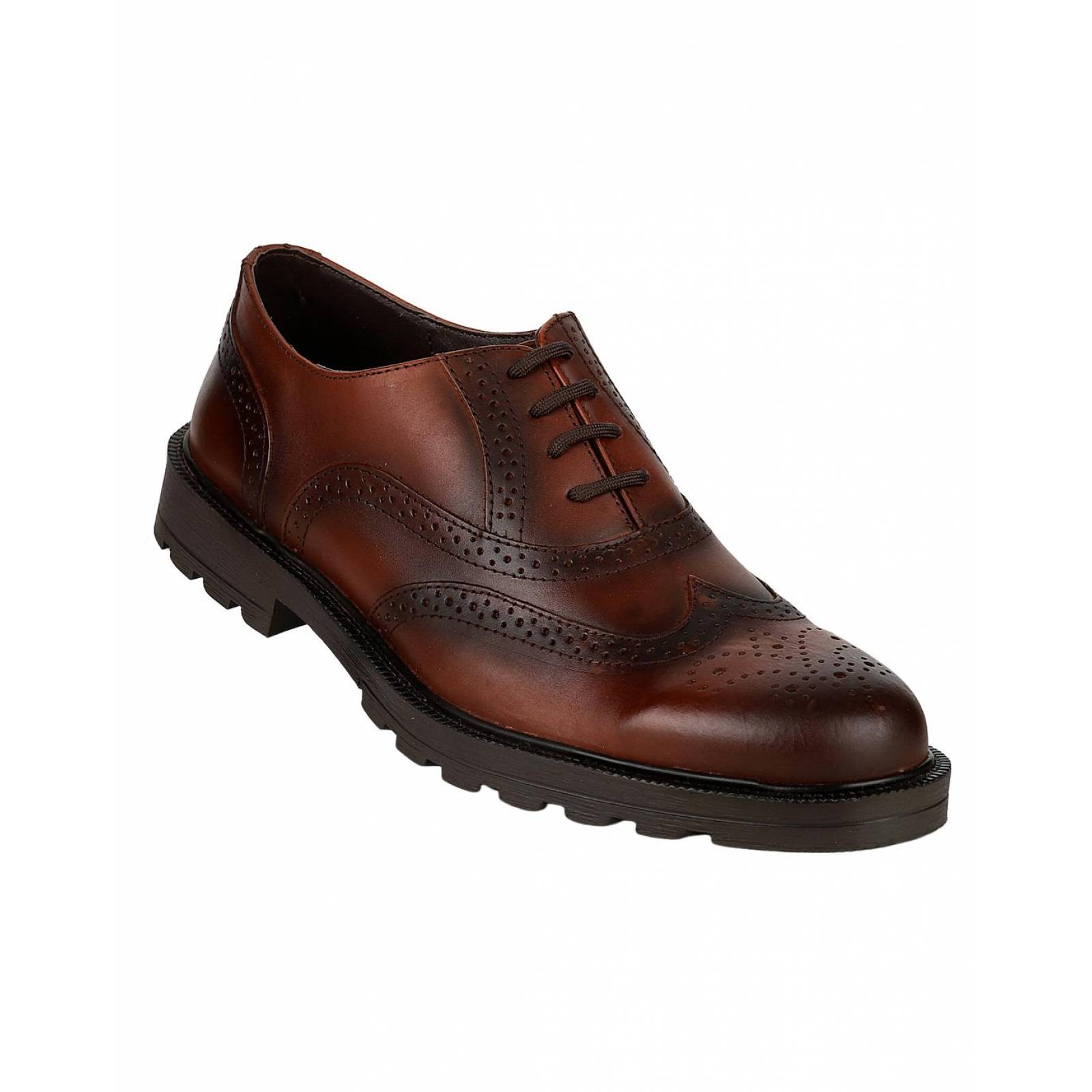 Zapato Oxford Hombre Café Piel Cristian Gallery 14003701 