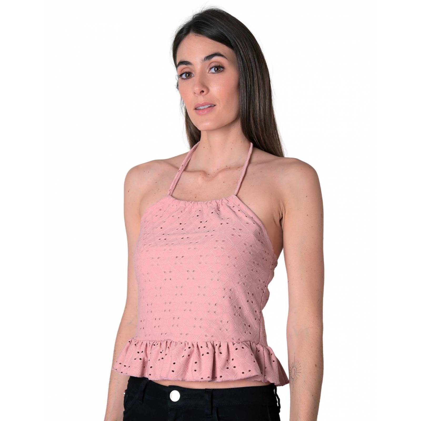 Blusa Mujer Rosa Stfashion 72604245