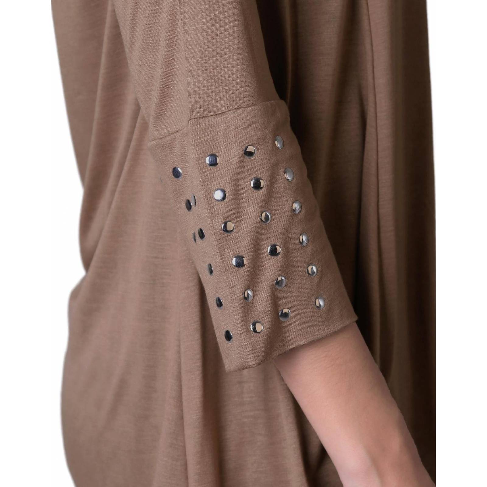 Saco Mujer Casual Cardigan Beige Stfashion 50004442