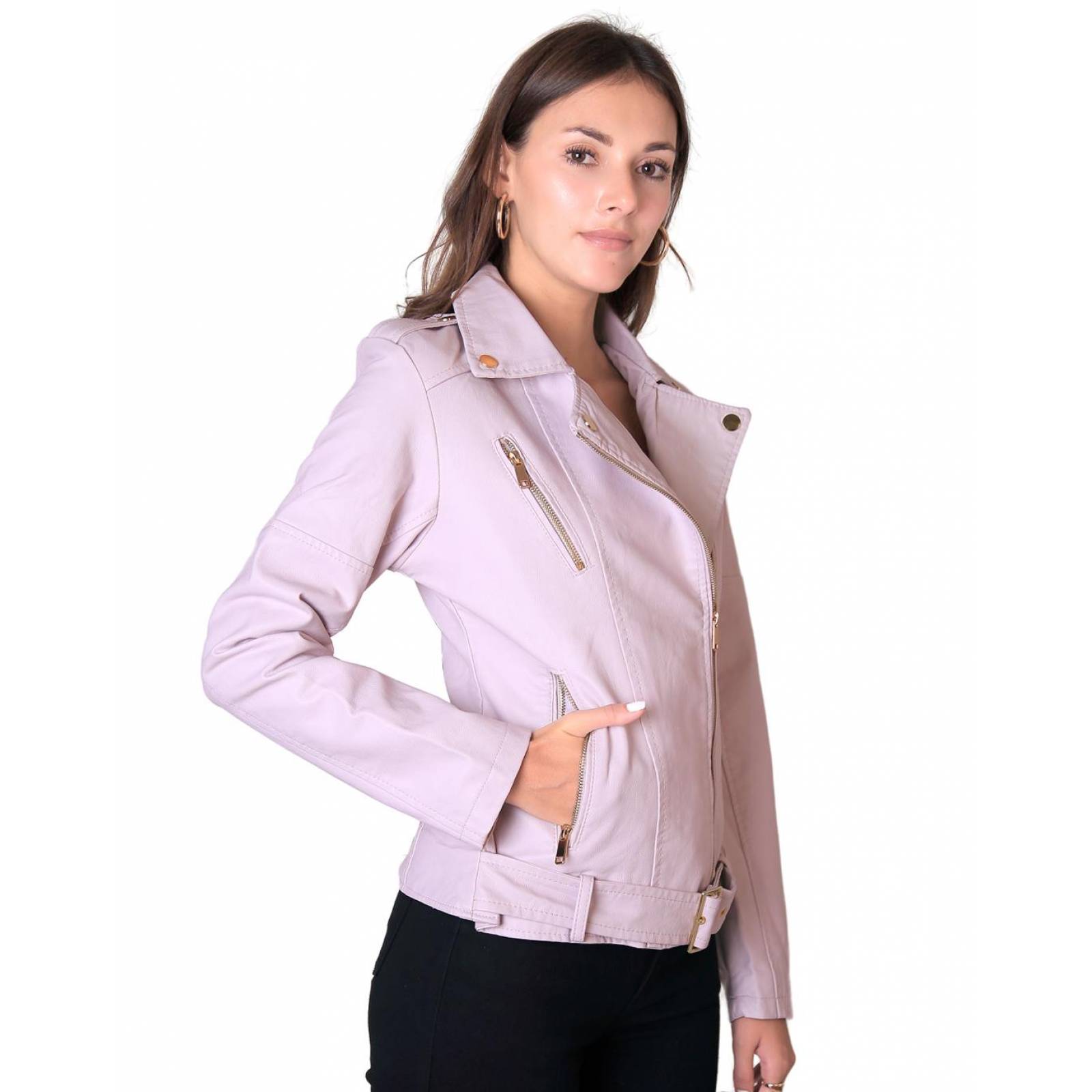 Chamarra Mujer Lila Roosevelt 50104422 