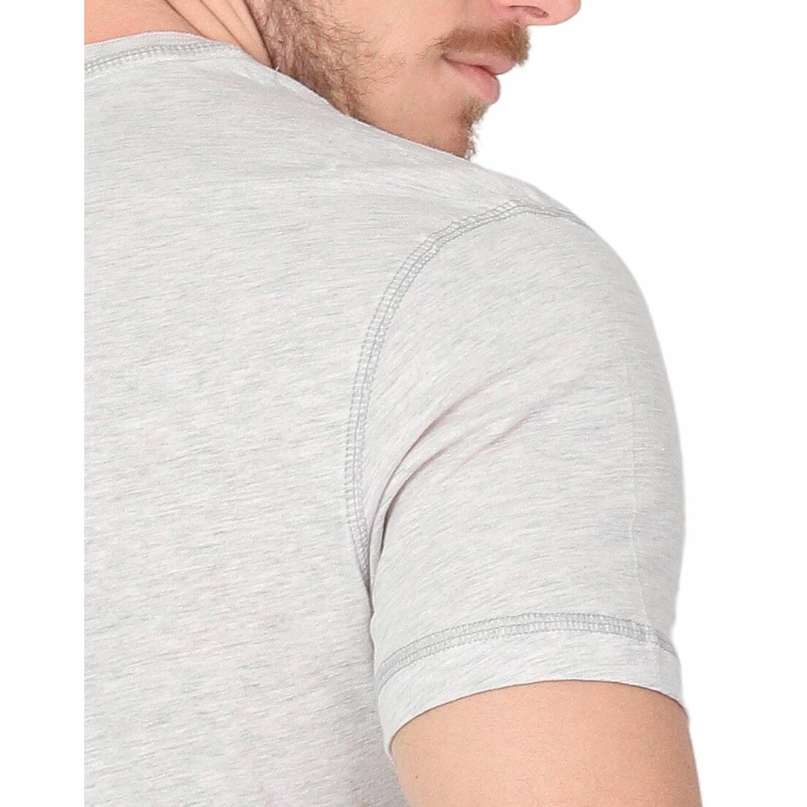 Playera Hombre Básico Camiseta Blanco Silver Plate 60203613 