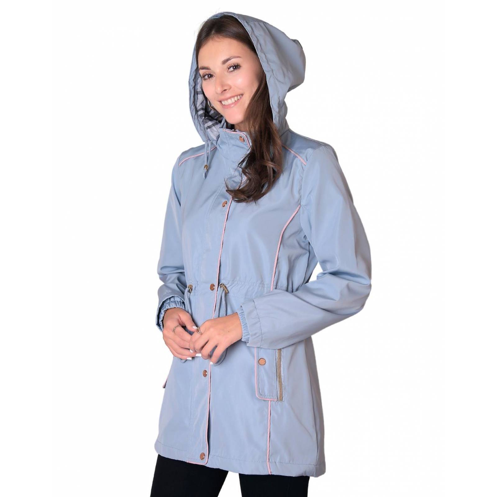 Chamarra Mujer Azul Roosevelt 50104484 