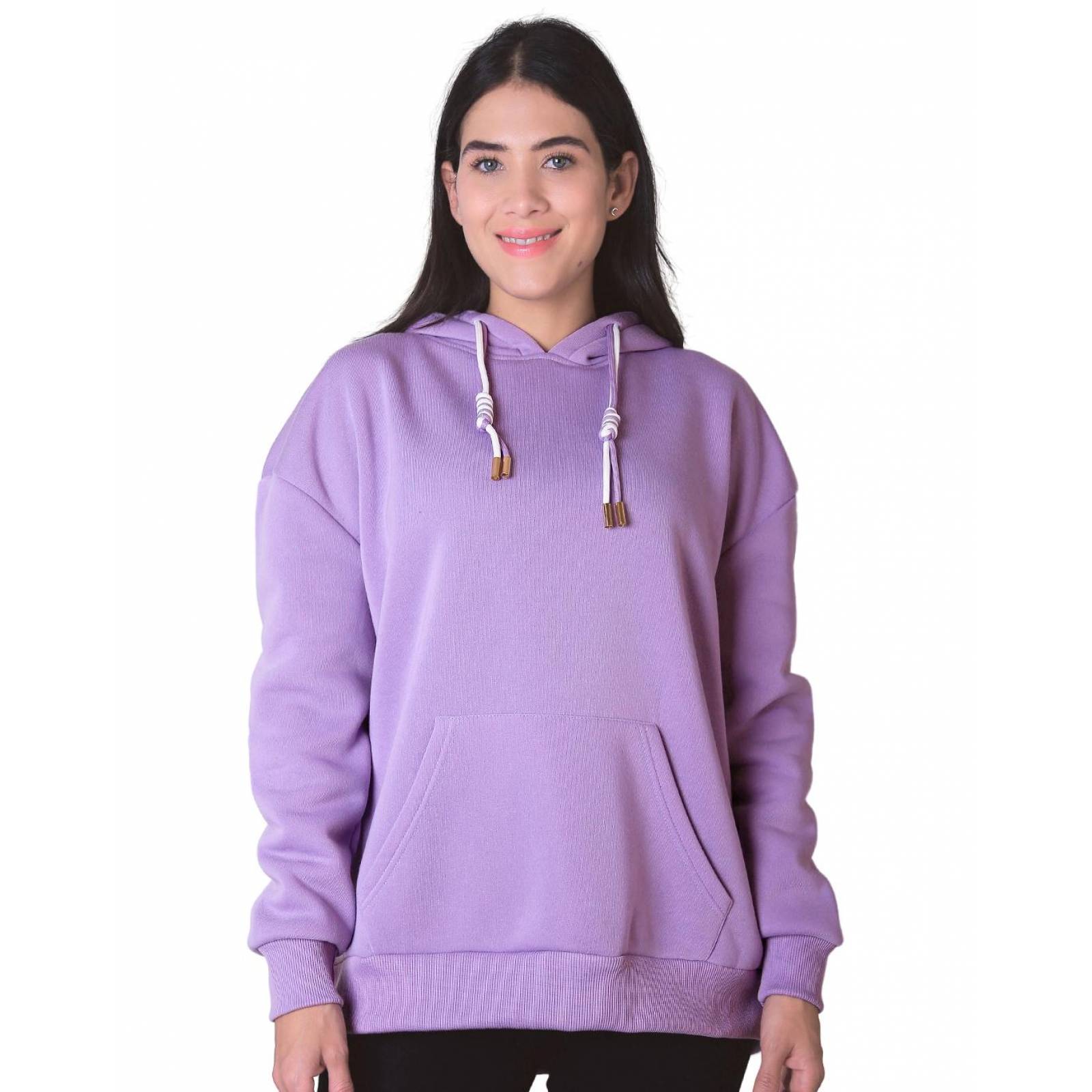 Sudadera Con Capucha Mujer Lila Salvaje Tentación 50704516