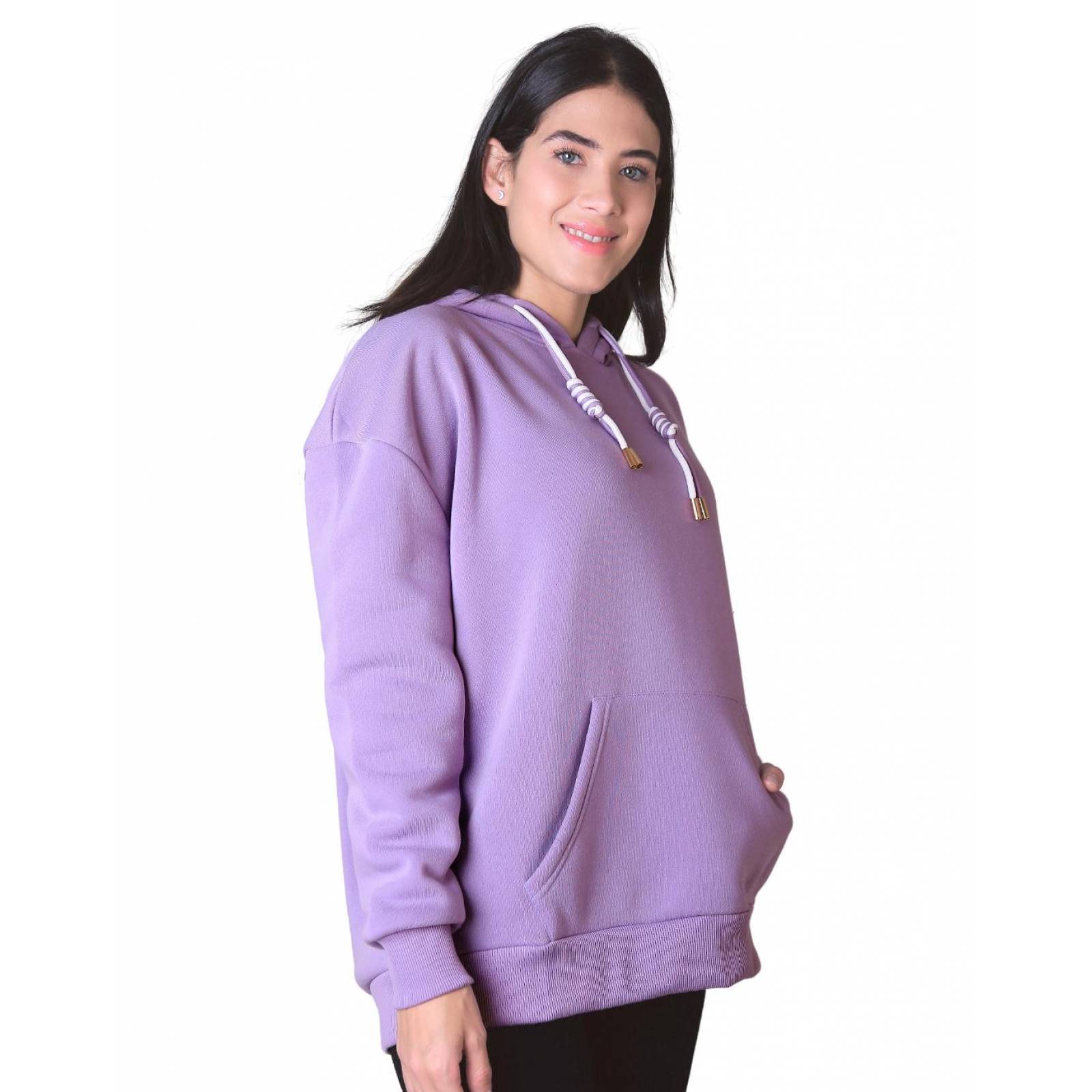 Sudadera Con Capucha Mujer Lila Salvaje Tentación 50704516
