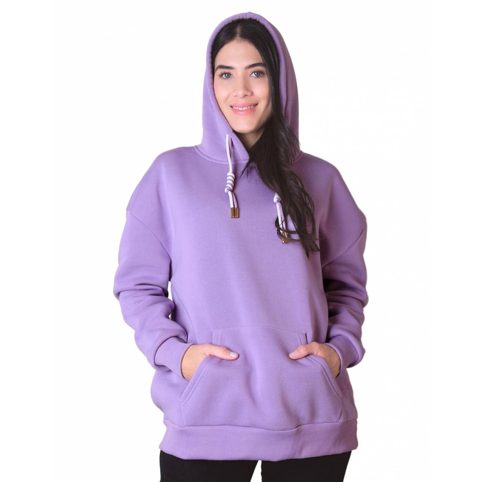 Sudadera Con Capucha Mujer Lila Salvaje Tentación 50704516