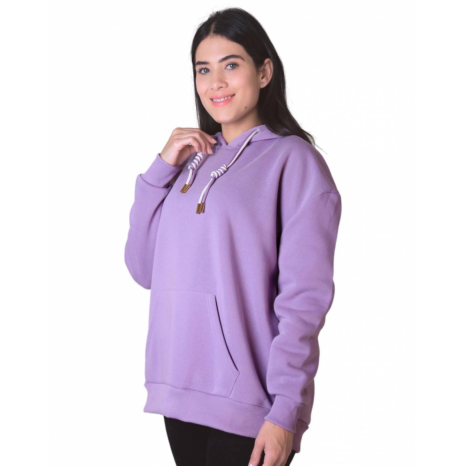 Sudadera Con Capucha Mujer Lila Salvaje Tentación 50704516