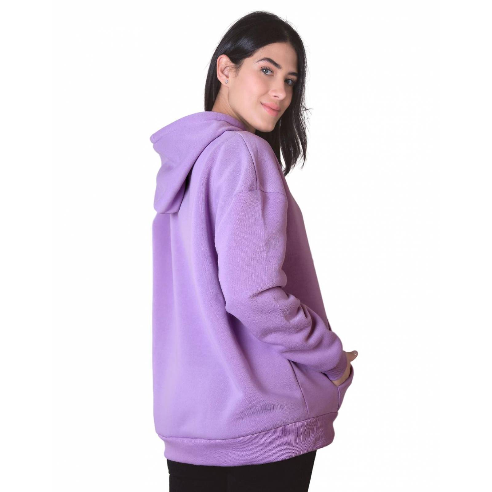 Sudadera Con Capucha Mujer Lila Salvaje Tentación 50704516