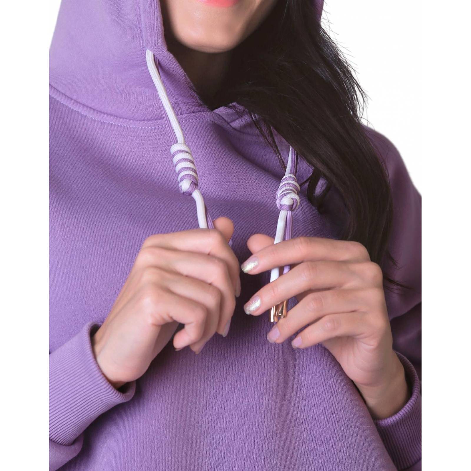 Sudadera Con Capucha Mujer Lila Salvaje Tentación 50704516
