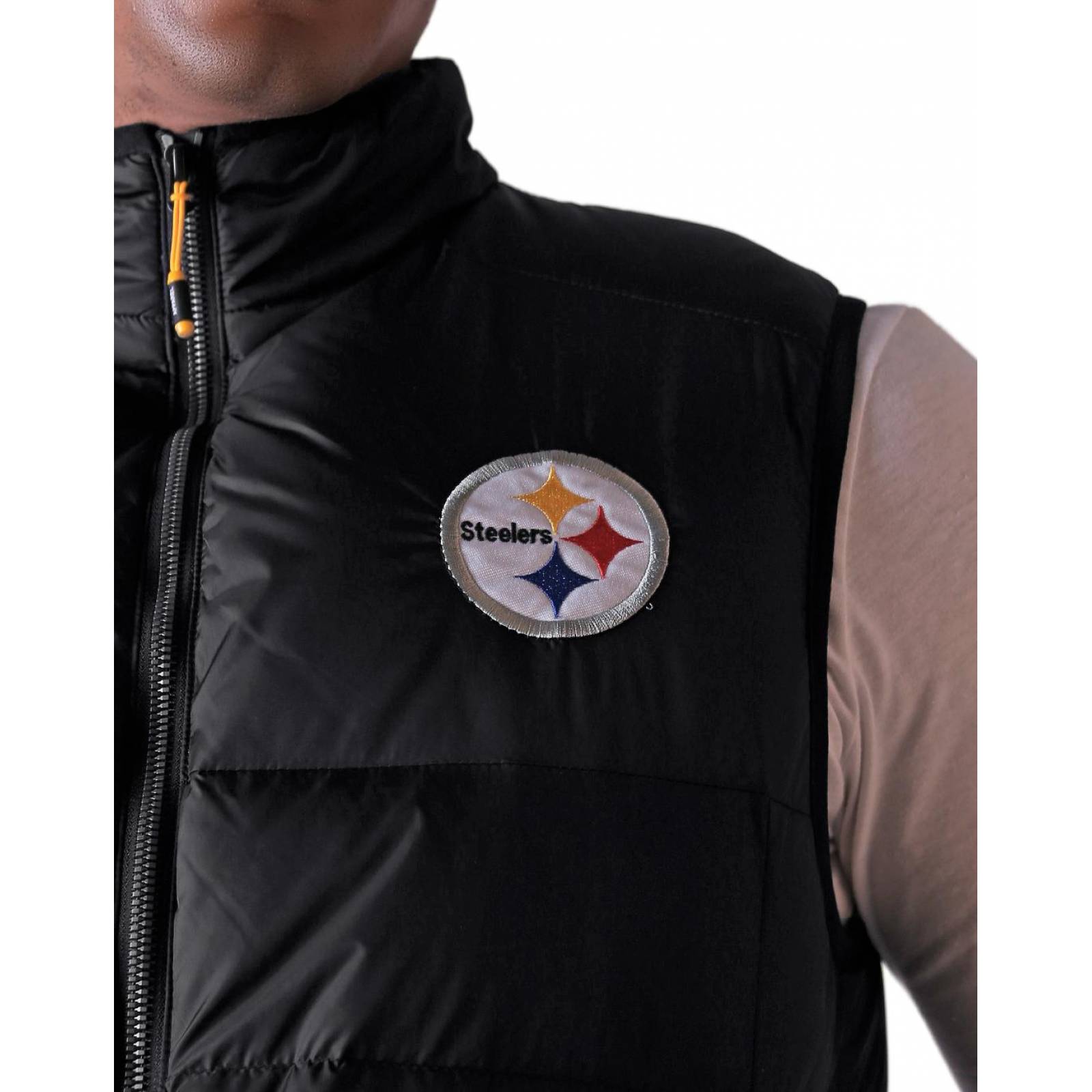 Chaleco NFL Hombre Negro Steelers 100%Original 78804401