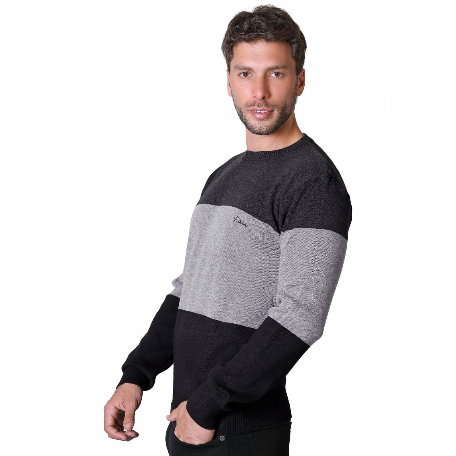 Sweater Hombre Gris Furor 57704019 