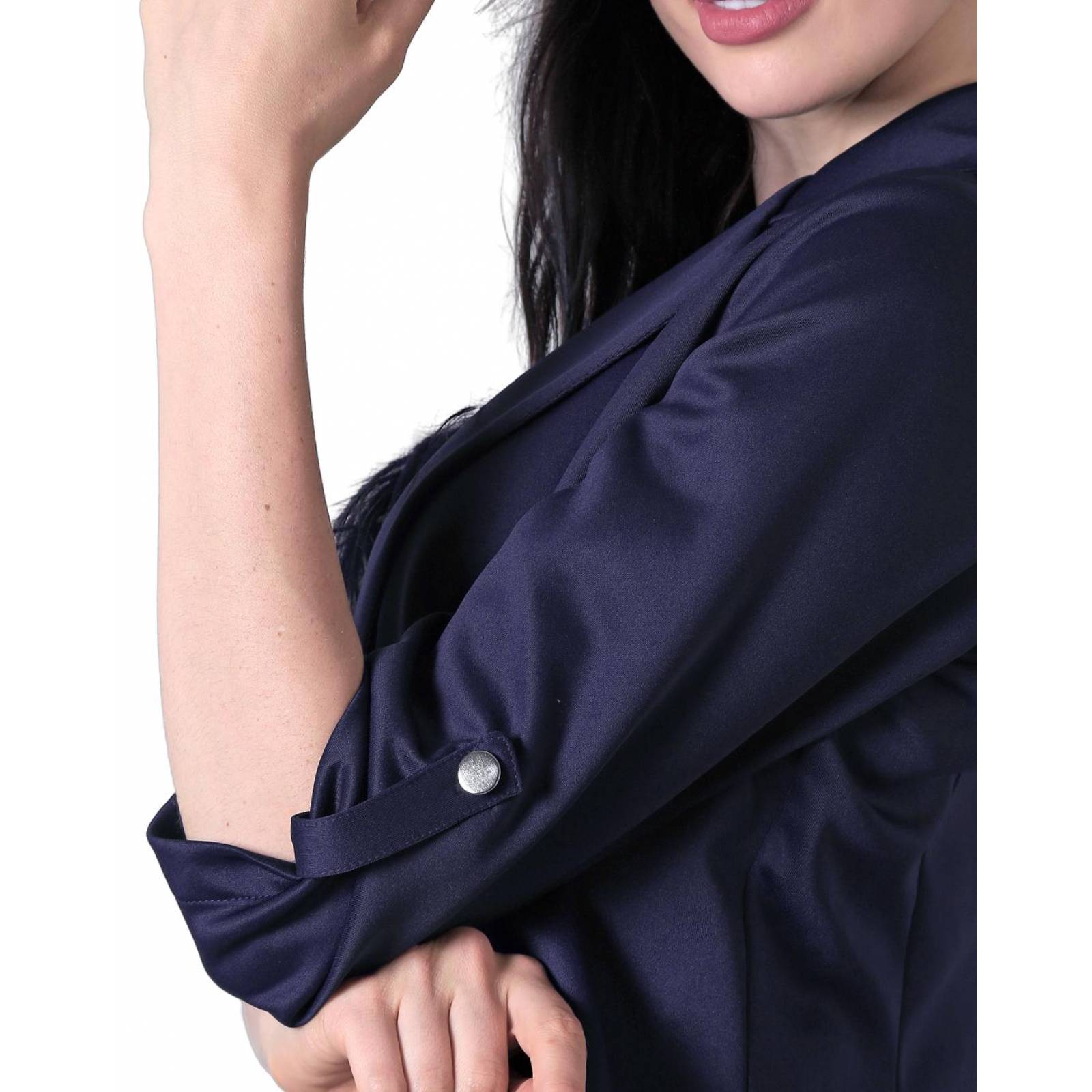 Saco Formal Blazer Mujer Azul Stfashion 79304214