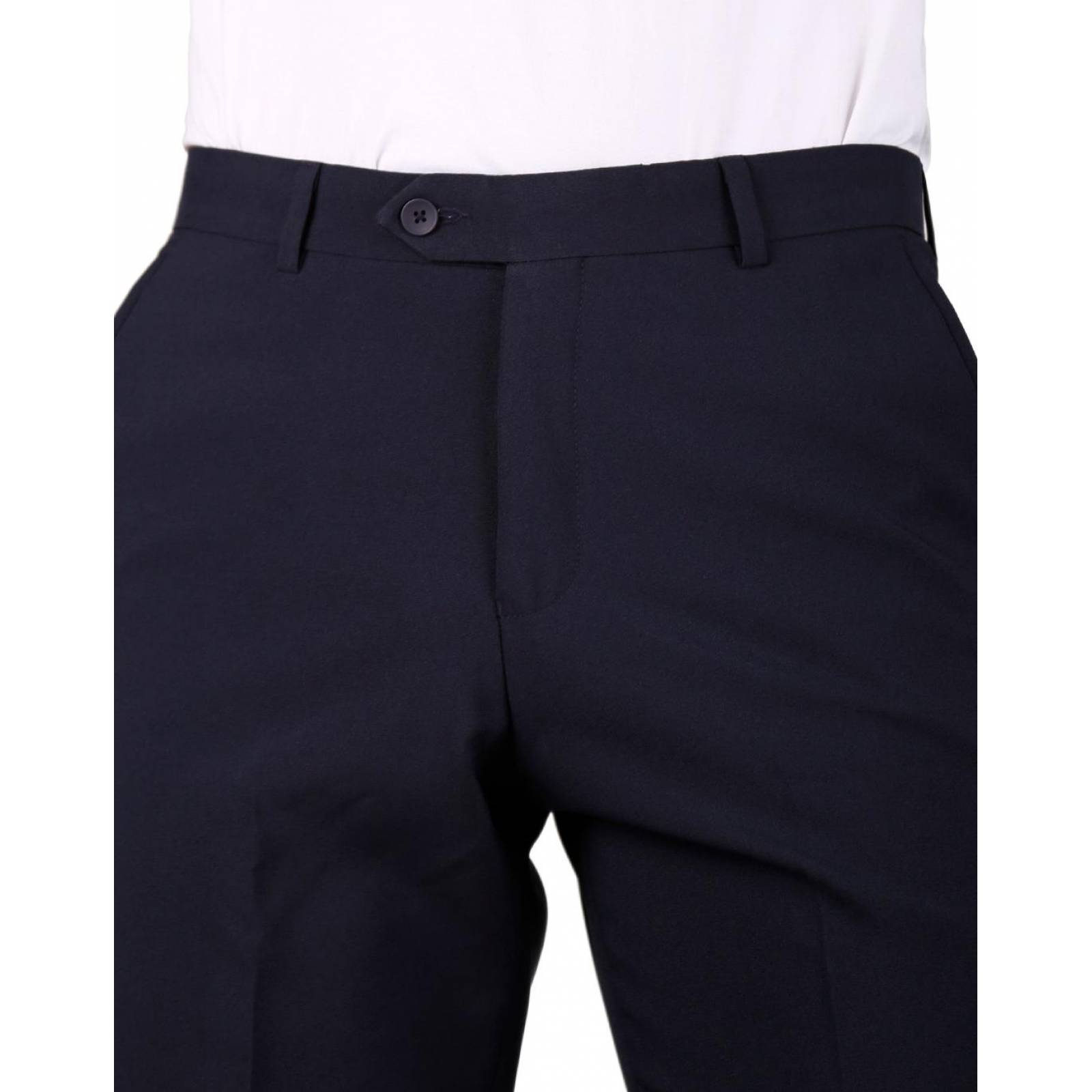 Pantalón Hombre Vestir Azul Yale 66701212 .