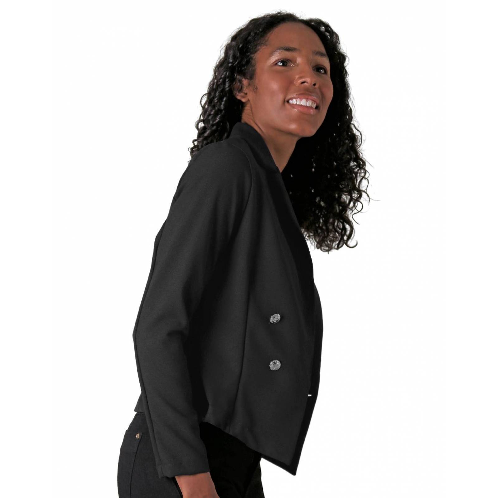 Saco Mujer Formal Blazer Negro Stfashion 79304229