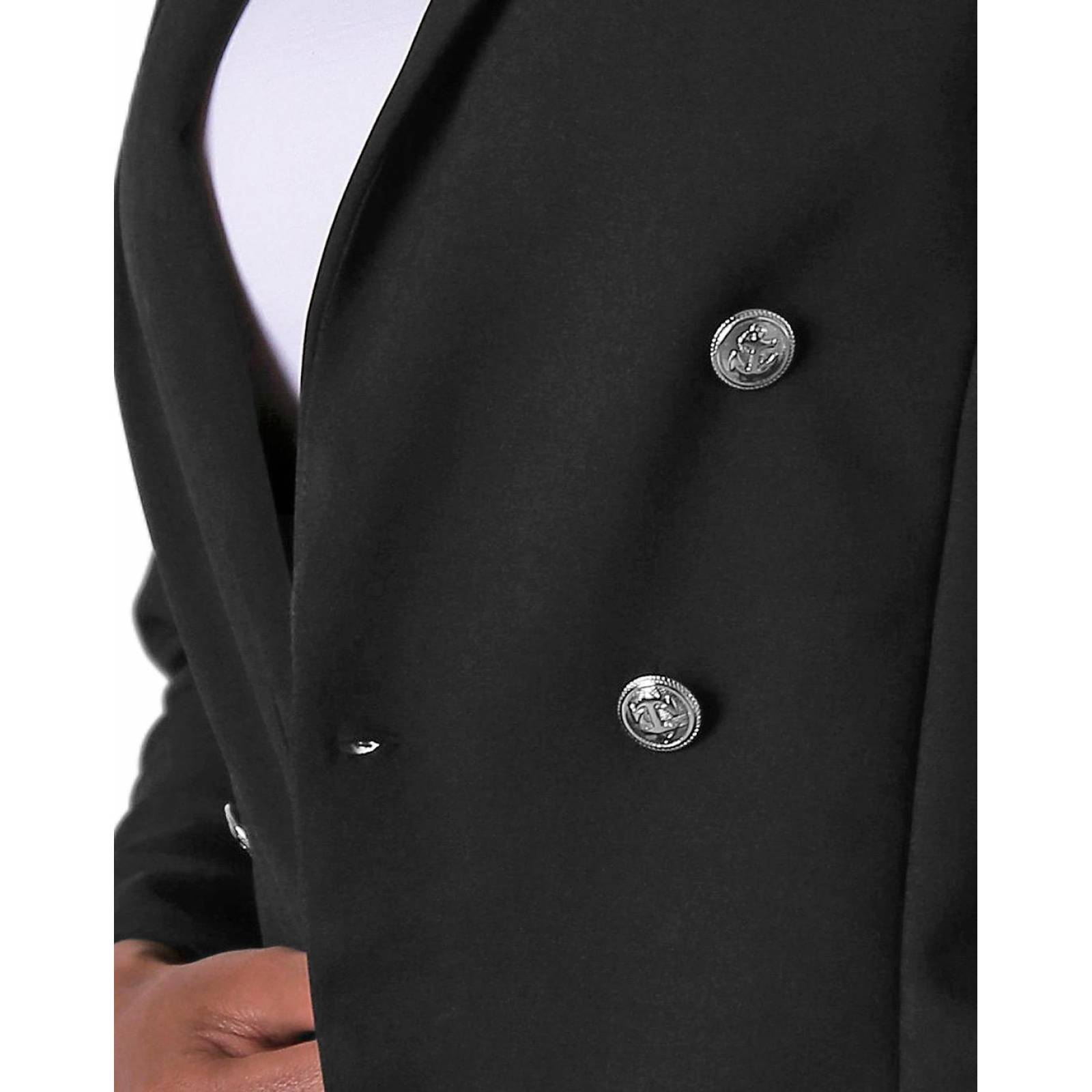 Saco Mujer Formal Blazer Negro Stfashion 79304229