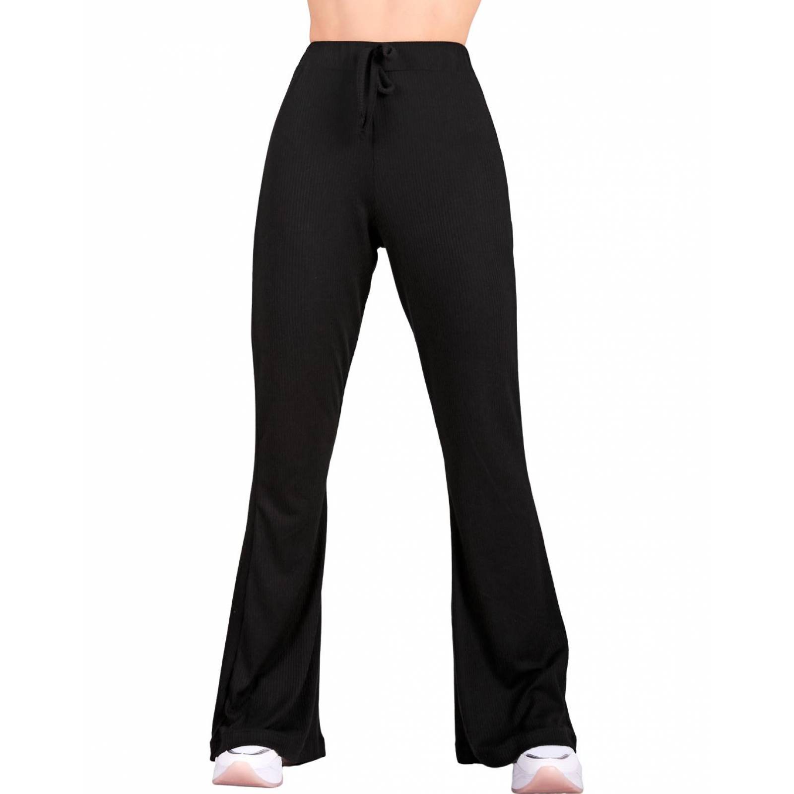 Pants Mujer Deportivo Acampanado Negro Stfashion 52404209 