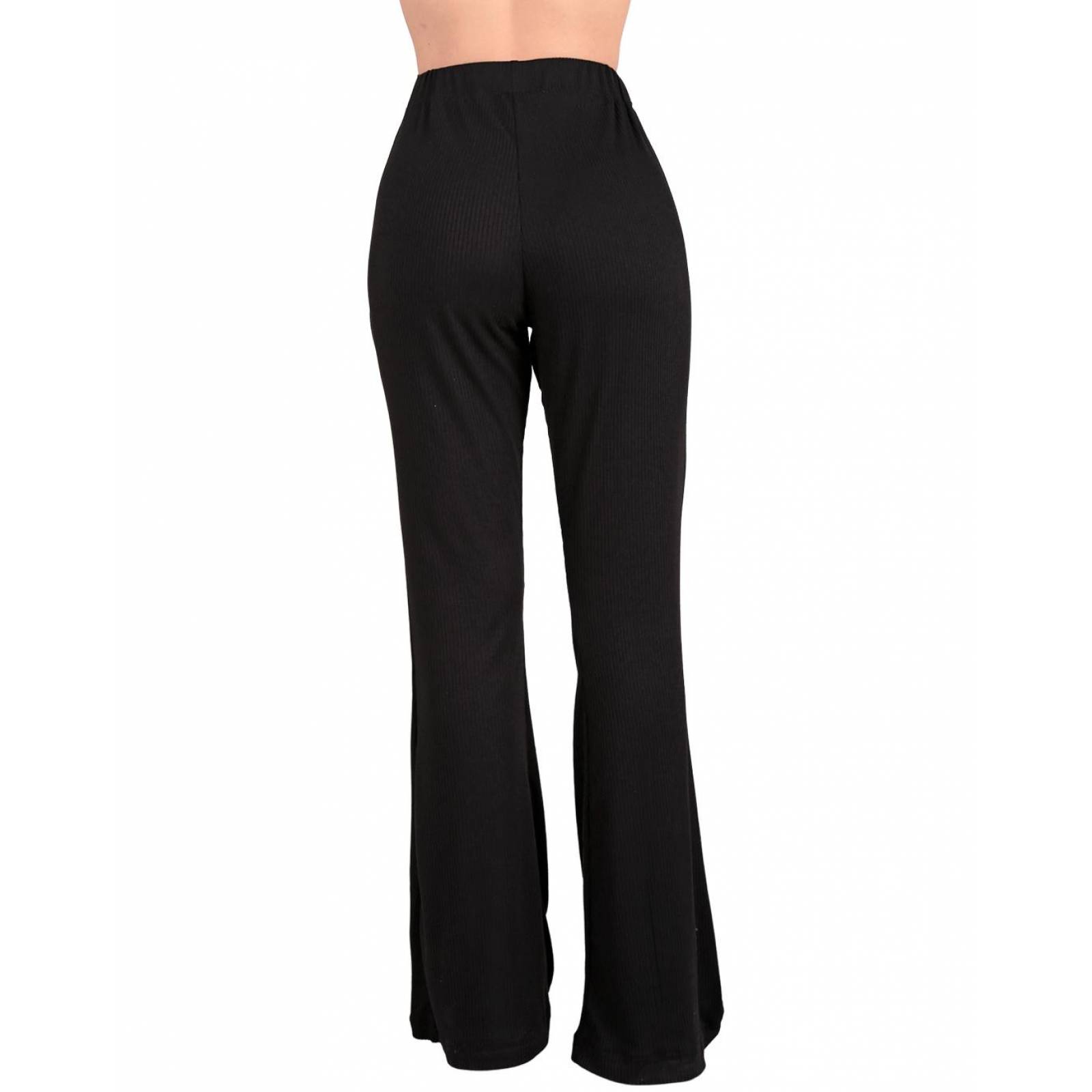Pants Mujer Deportivo Acampanado Negro Stfashion 52404209 