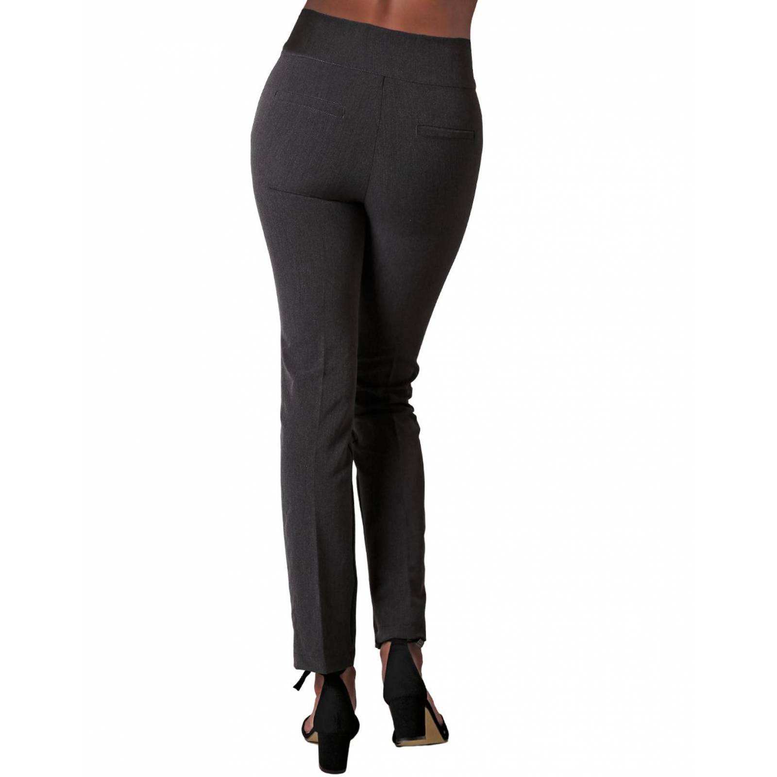 Pantalón Mujer Vestir Recto Gris Stfashion 79304058 
