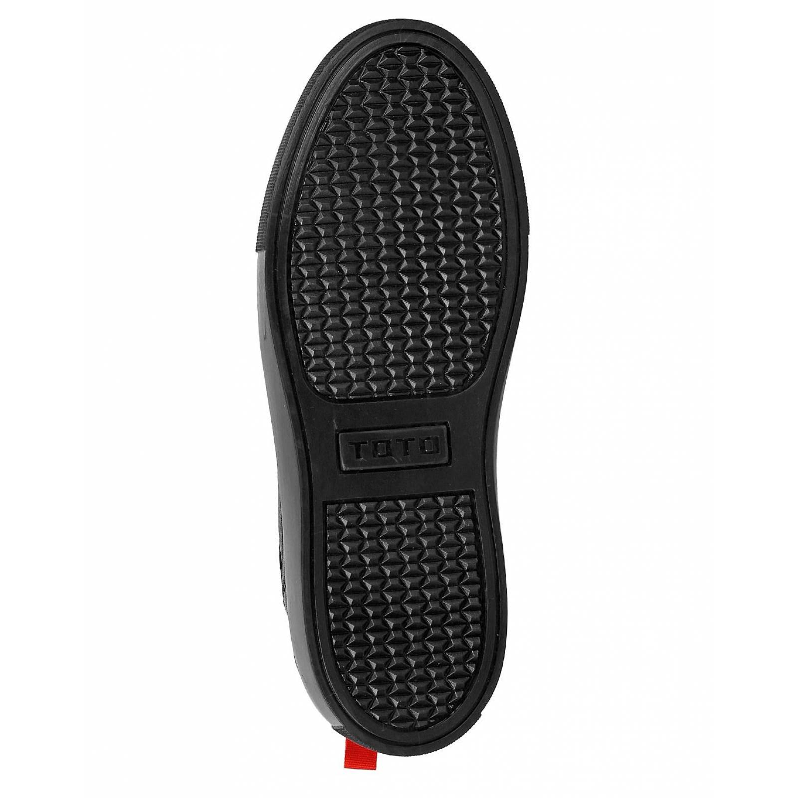 Tenis Hombre Casual Negro Toto 07703701 